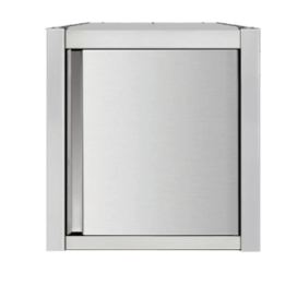 Placard mural en inox porte...