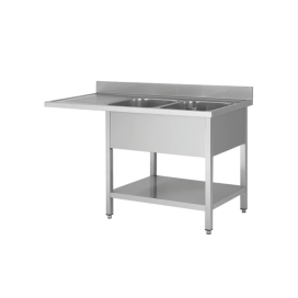 Plonge en inox 2 Bac avec...