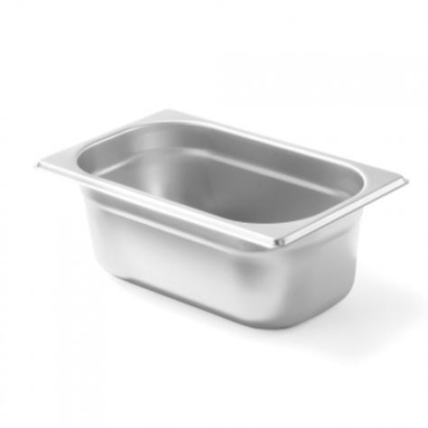 Bac gastronorme en inox  1/4 profondeur 65 mm Ref:7471.4065 Marque: Technimed