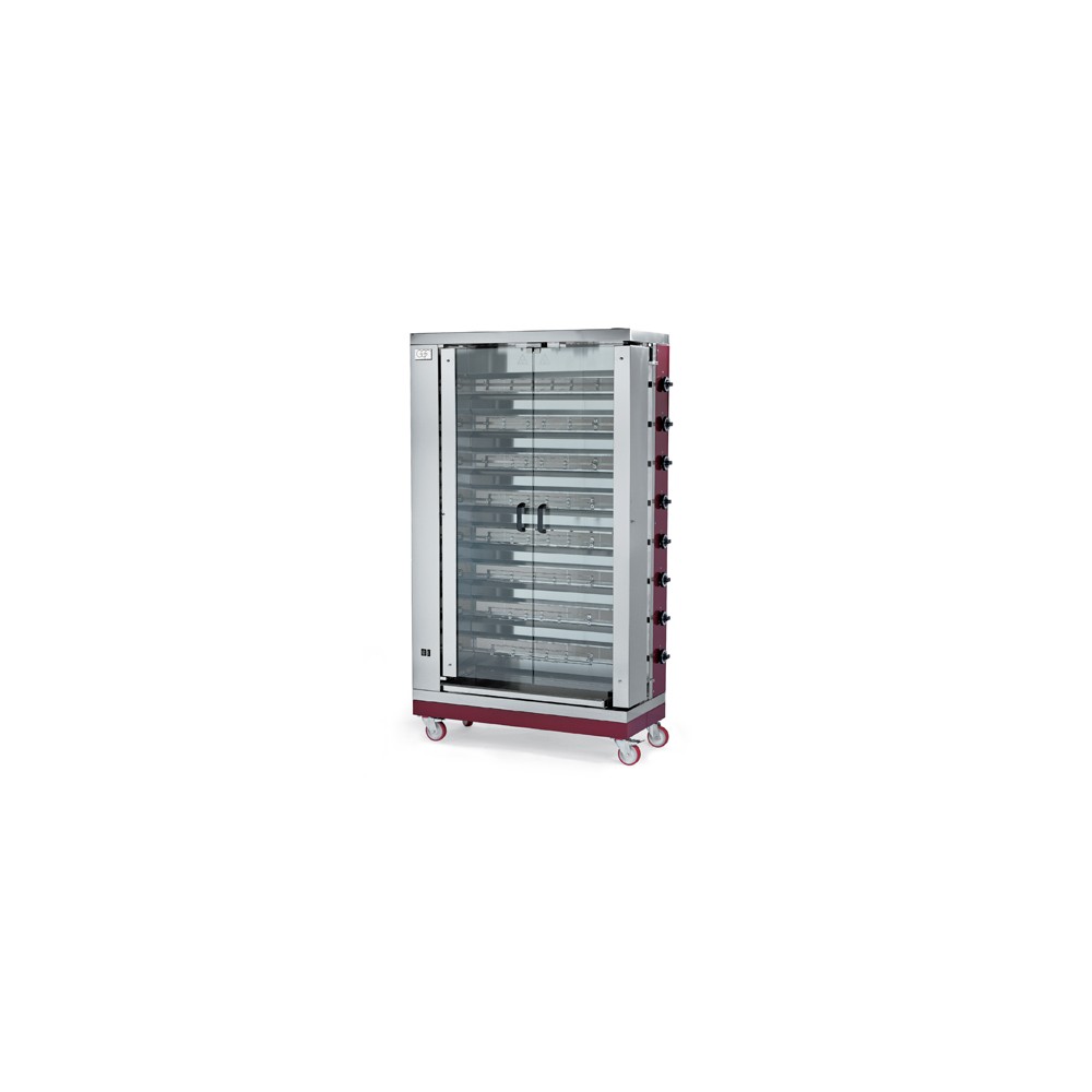 Rôtissoire 40 poulets à Gaz ref:4520.0008 Marque: technimed