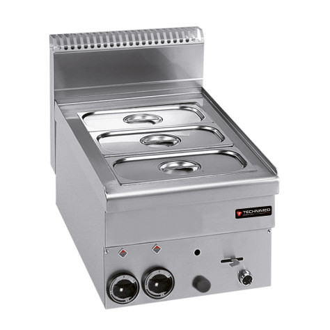 Bain-Marie professionnelle gaz ref:2040.0046 Marque: technimed
