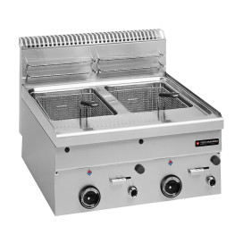 Friteuse gaz 2 x 8L...