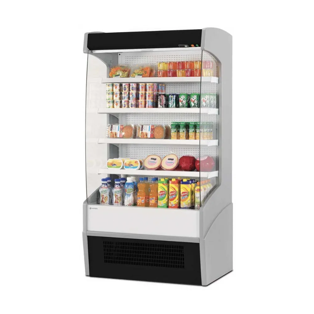 Vitrine réfrigérée murale ouverte 886 mm avec rideau de nuit Référence : 7270.0520 Marque : Technimed